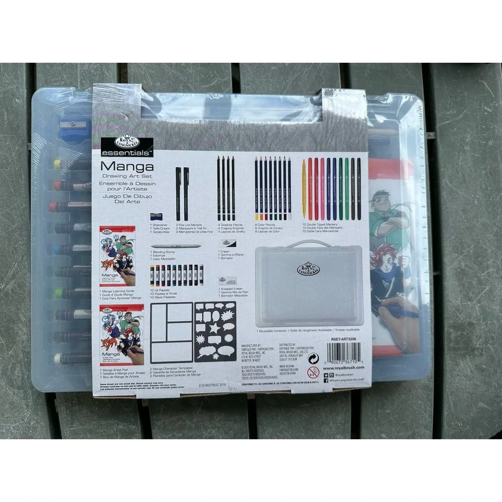 Royal Langnickel MANGA Drawing Art Set | 43 PC | Learning Guide Included Manga